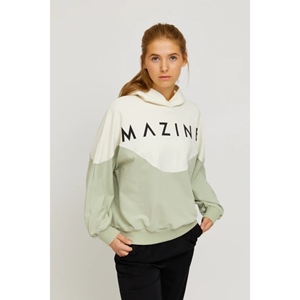 Monti Hoodie Milky Green Offwhite