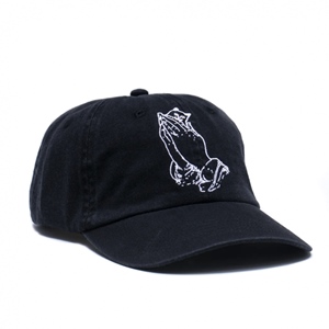 Praying Hands Dad Hat Black