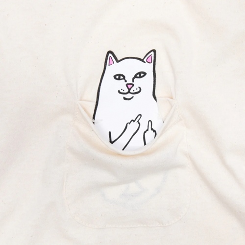 Lord Nermal Pocket Tee Natural