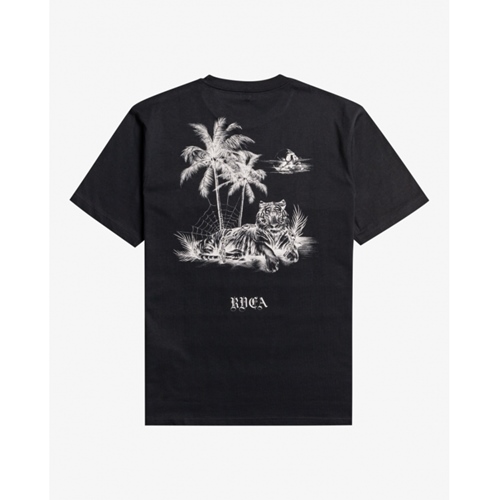 Tiger Beach T-Shirt Black