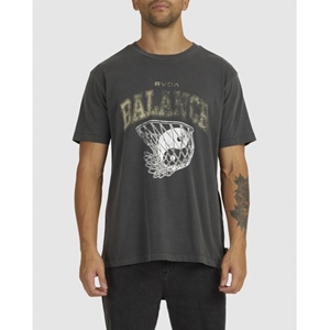 Hoops SS T-Shirt Washed Black