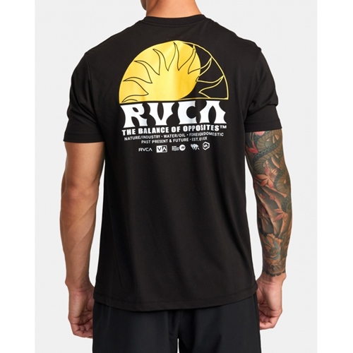 Balance Rays T-Shirt Black