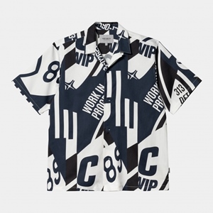 S/S Marina Shirt Atom Blue