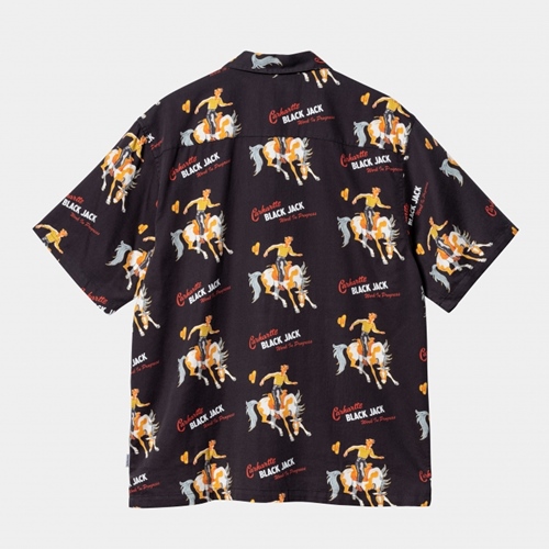 S/S Black Jack Shirt Black