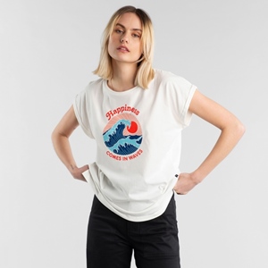 Visby Happiness T-Shirt Off-White