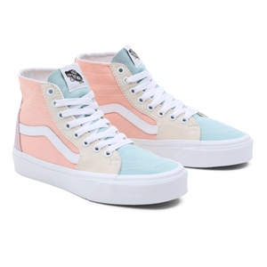 UA SK8 Hi Tapered Pastel Block True Wht