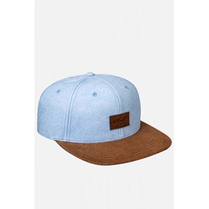 Suede Cap Wrinkle Blue