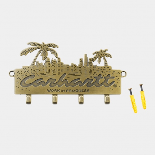 Palm Key Hanger Gold