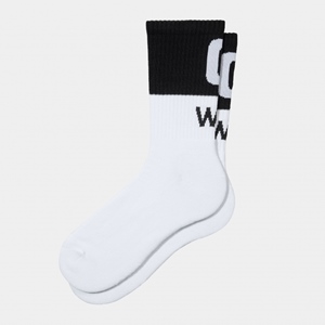 WIP Socks White Black